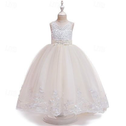 Princess Kid's Girl Girls' Flower Dress