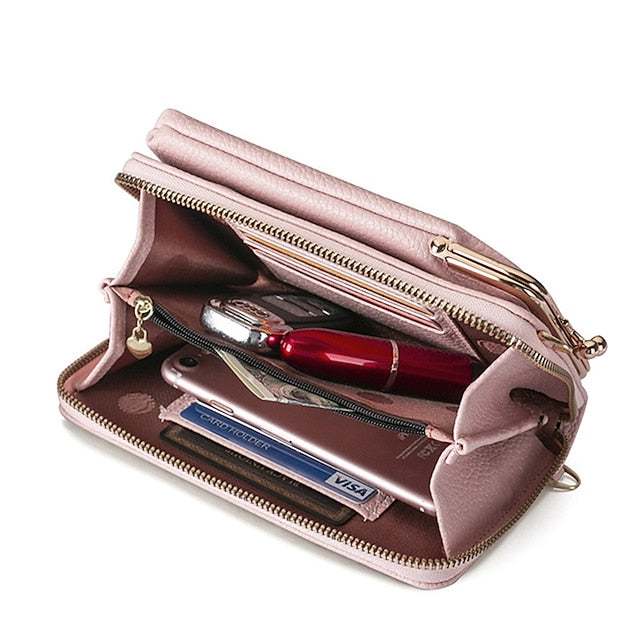 Bag Gold Women's Faux with Frame Leather Black Crossbody