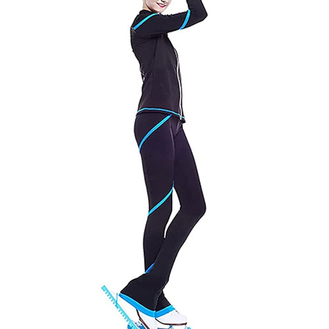Figure Skating Jacket with Pants Women's Girls' Ice