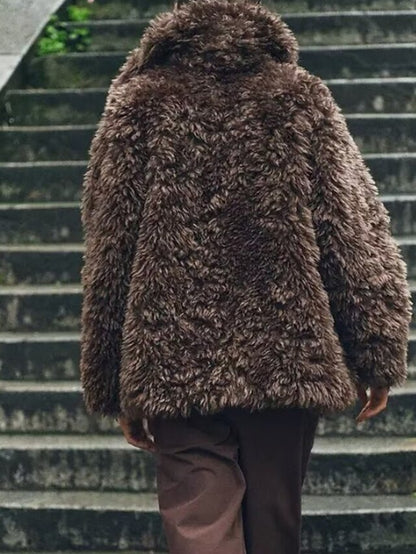 Coat Warm Fur Furs Teddy Comfortable Women's Faux