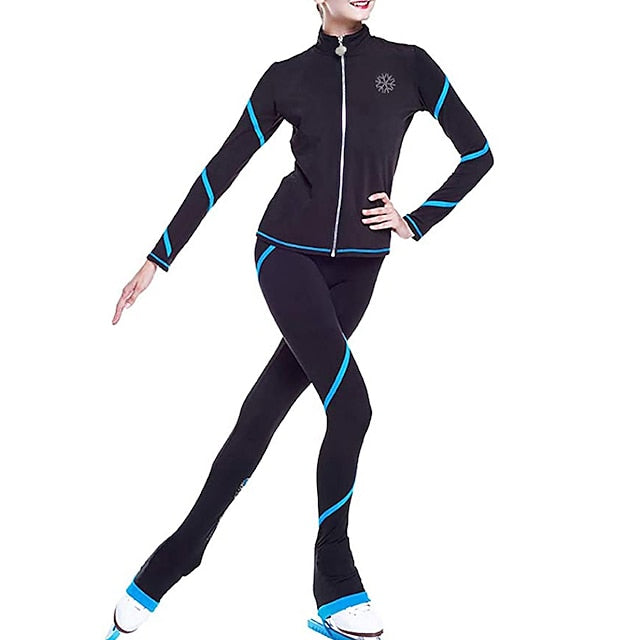 Figure Skating Jacket with Pants Women's Girls' Ice