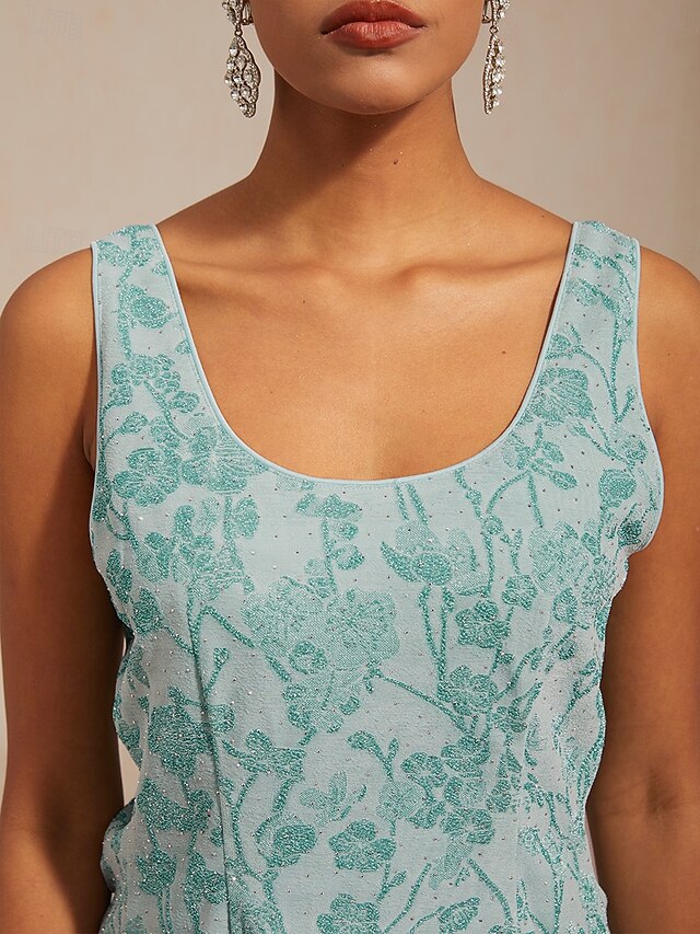 Women's Dressy Tops Floral Paisley Embroidered Elegant 3/4