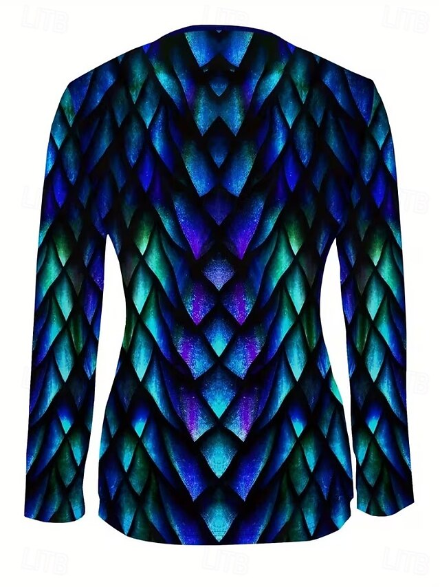 Women's T Shirt Graphic Geometric Abstract Vintage Fashion
