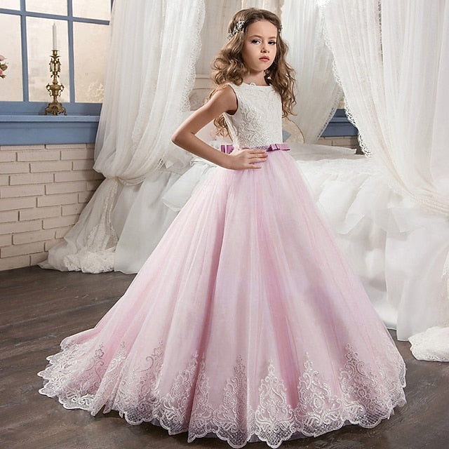 Girl Dress Kid's Flower Girls' Princess
