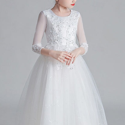 Girls' Dress Flower Girl Princess Kid's