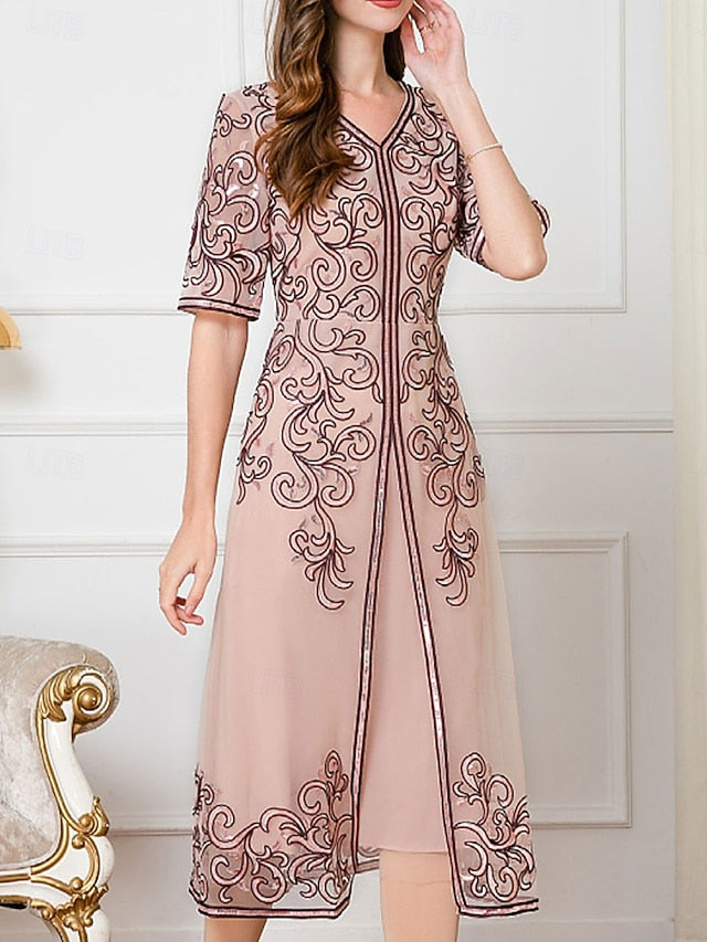 of Chinese Mother Bride Wedding Dress Guest the Elegant