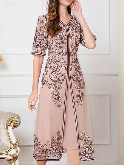 of Chinese Mother Bride Wedding Dress Guest the Elegant