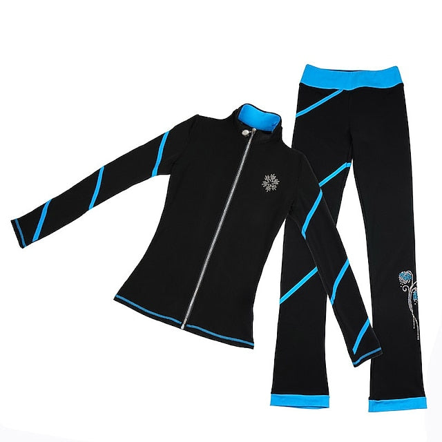 Figure Skating Jacket with Pants Women's Girls' Ice