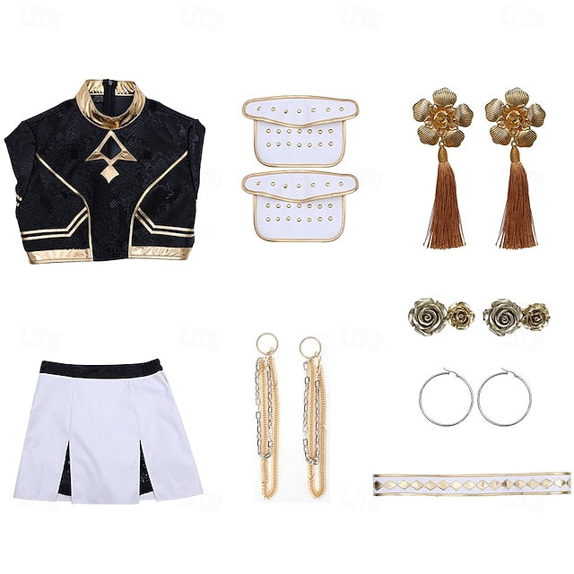 Korean Idol Inspired Pop Star Costume Fancy Dress Virtual Idol