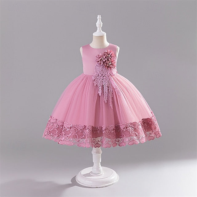 Flower Dress Girl Kid's Princess Girls'