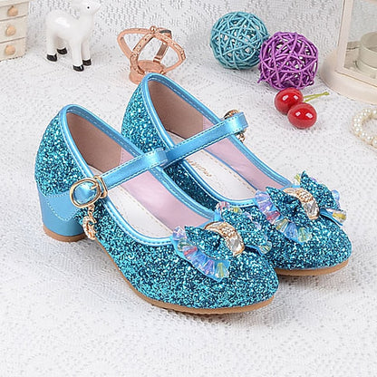 Shoes Jane Princess Glitter Mary Party Sparkling Girls' –