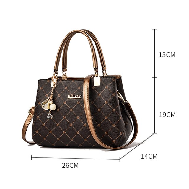 Women's Men's PU Party Leather Bag Shoulder Handbag