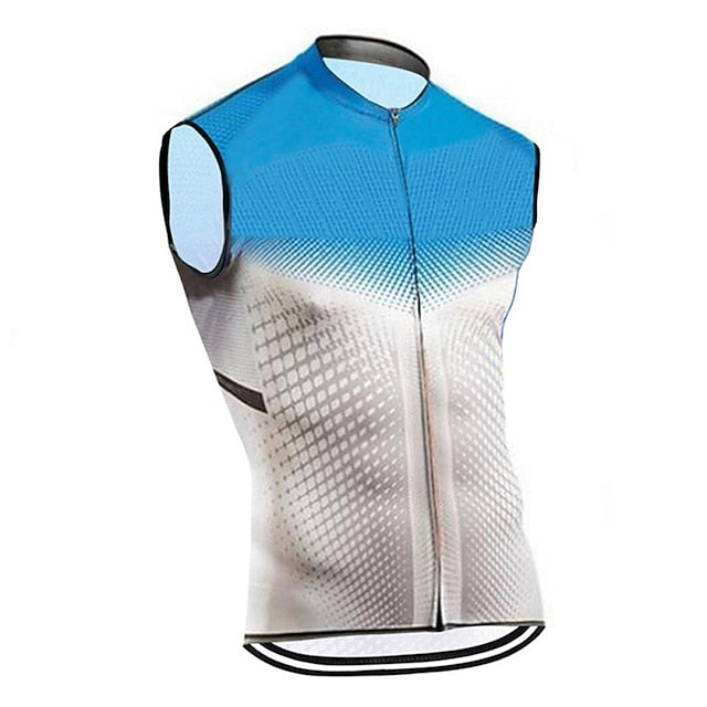 Men's Women's Cycling Vest Graphic Sleeveless Bike Top