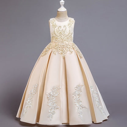 Party Girls' Wedding Girl Dress Flower