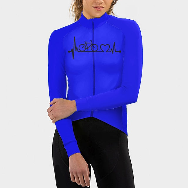 21Grams Racing Cycle Heartbeat Women's Long Sleeve Cycling