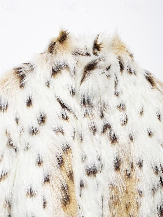 Comfortable Faux Warm Coat Fur Furs Women's Leathers