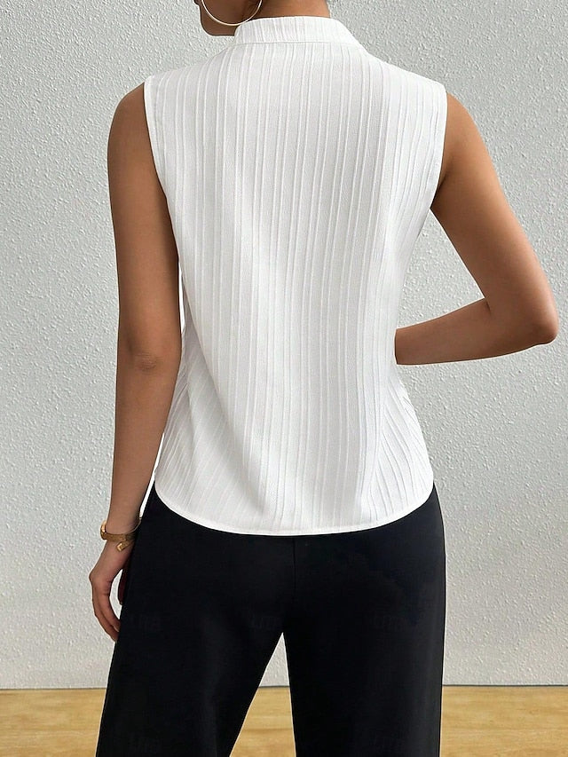 Women's T Shirt Textured Graphic Plain Elegant Stylish Sexy