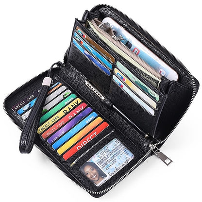 Leather Bag Outdoor Mobile Wallet Daily Women's Phone PU