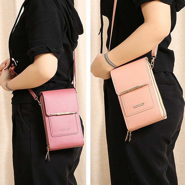 Phone Mobile Bag Crossbody Women's Wallet Purse Coin