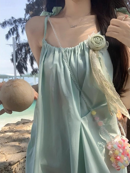 Women's Maxi Dress Slip Dress Vacation Casual Outdoor Going