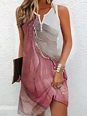 Women's Midi Dress T Shirt Dress Tee Dress Sundress Summer