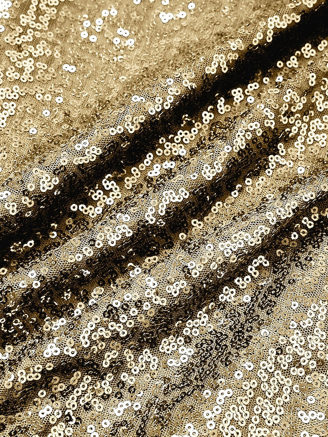 Women's Gold Dress Sequin Dress Party Dress Mini Dress