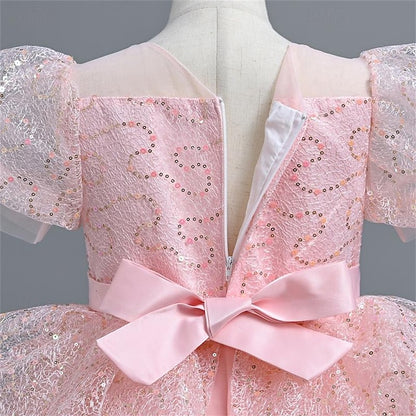 Girls' Girl Dress Wedding Performance Party Flower