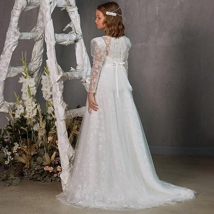 Girl First Flower Formal Girls' Princess Gown Dress