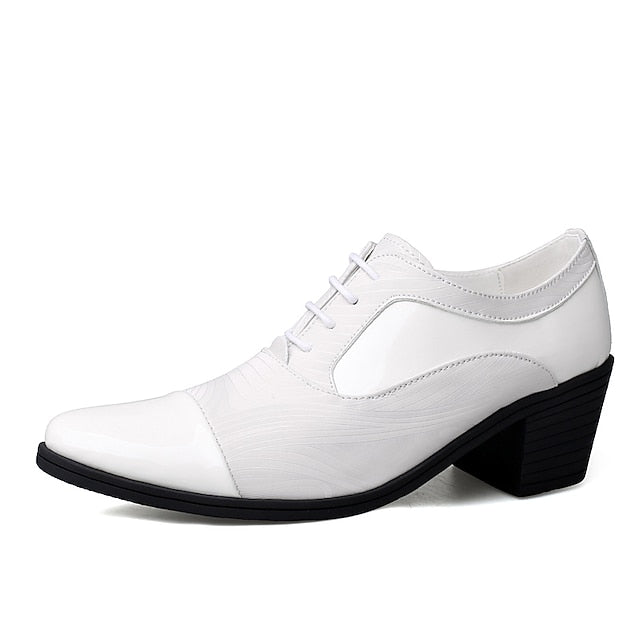 Men's Leather Formal Lace-Up Patent – Shoes Stylish