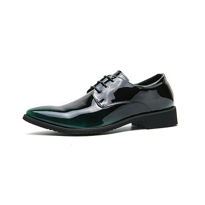 Shoes – Leather Shiny Men's Oxford Formal Patent