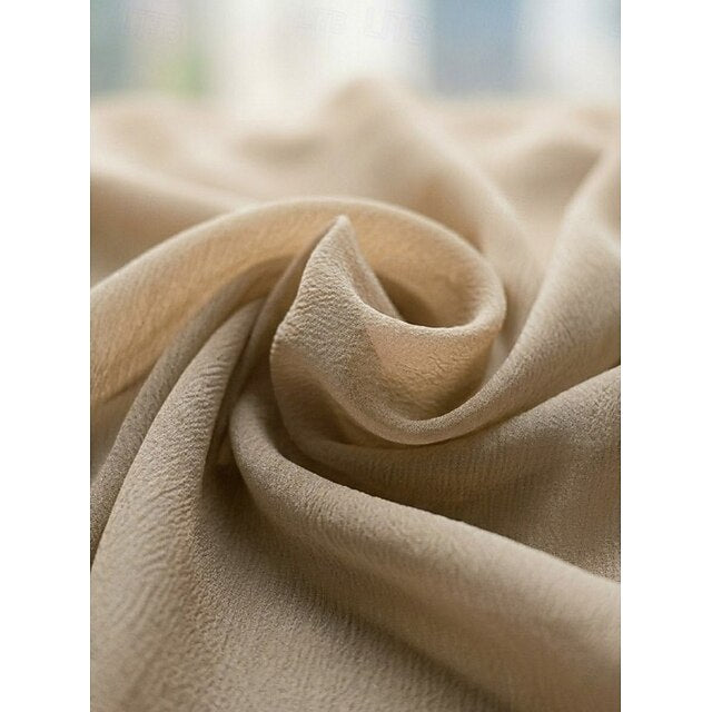 Women's Chiffon Sleeveless Halter Neck Solid Color Elegant