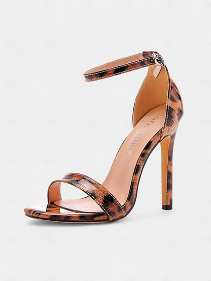 – Sandals for Metallic Wedding Heel Stiletto Sleek Women