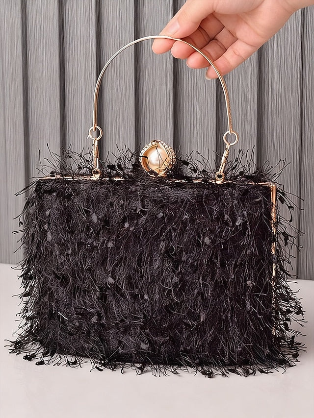 Green Handbag Elegant Women's – Party Red Christmas