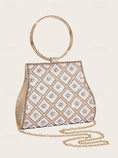 Bag Rhinestone Women's – Clutch Evening Embellished