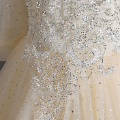 Solid Girl Flower Girls' Half Kids Party Dress Color