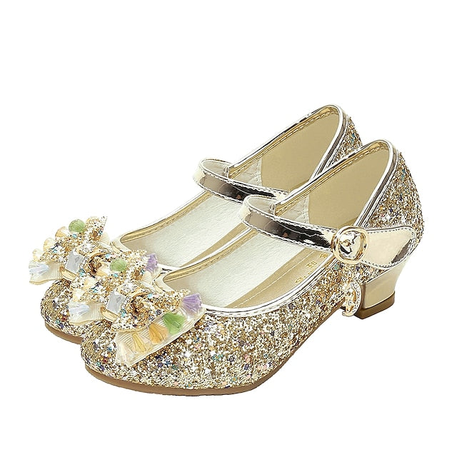 Shoes Jane Princess Glitter Mary Party Sparkling Girls' –