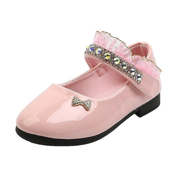 Jane PU Daily Flats Girls' Water Mary Shoes Lolita
