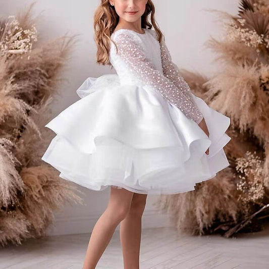 Flower First Dress Girl Communion Girls'