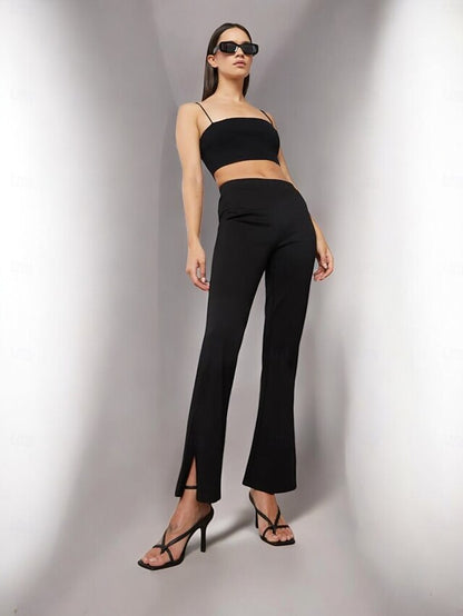 Women's – Strappy Stiletto Elegant White Sandals