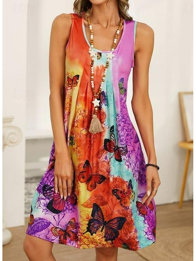 Women's Mini Dress Petite Dress T Shirt Dress Tee Dress