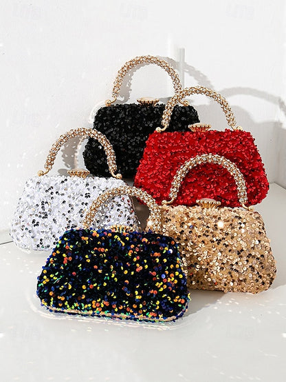 Evening Vintage Sequin Women's Embellished Clutch – Bag