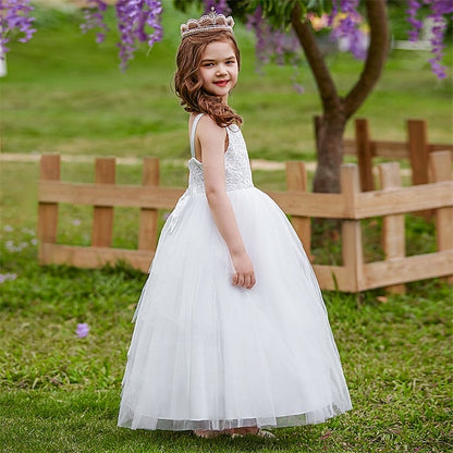Princess Girls' Flower Kid's Dress Girl