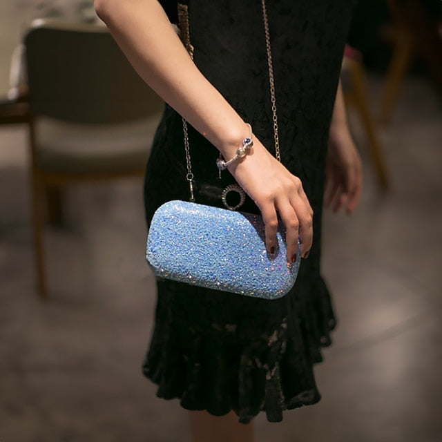 Leather Bag Bags Evening PU Clutch Women's Wristlet