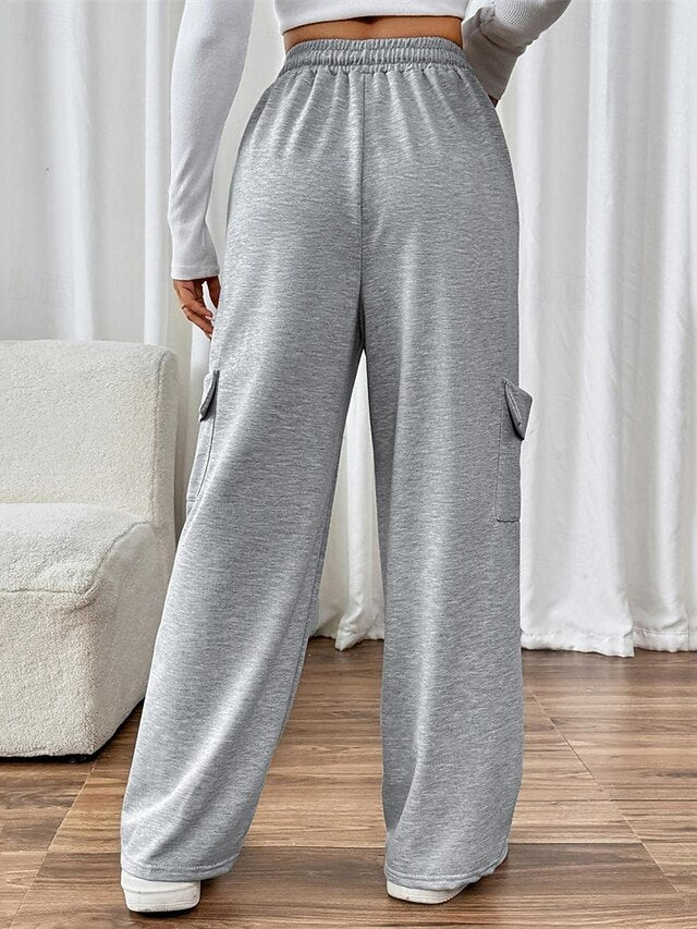 Women's Sweatpants Wide Leg Pants Trousers Fashion