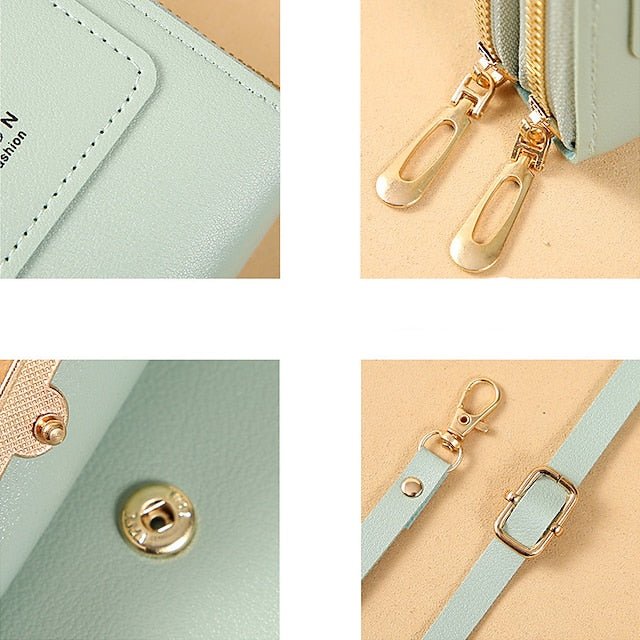 Phone Mobile Bag Crossbody Women's Wallet Purse Coin