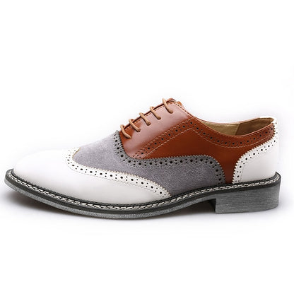 Spectator Wingtip Gatsby-Inspired Shoes Men's Oxford in