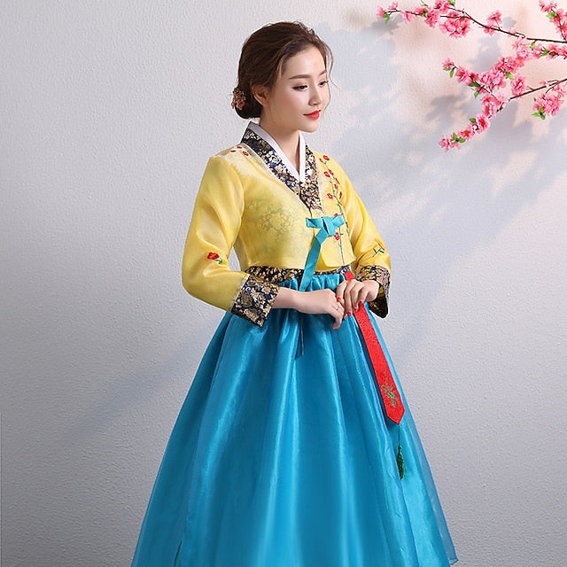 Women's Dress Hanbok Korean Traditional Masquerade