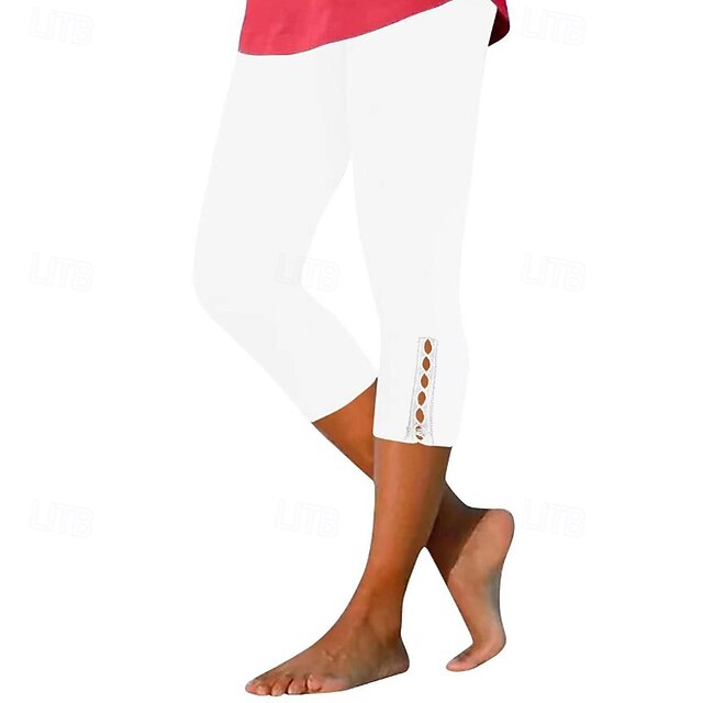 Women's Capri Pants Leggings Cozy Leggings Fashion