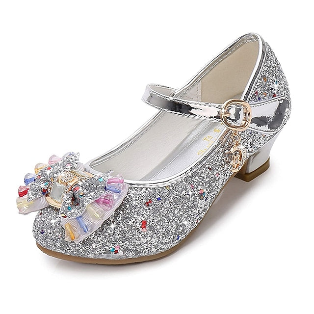 Shoes Jane Princess Glitter Mary Party Sparkling Girls' –