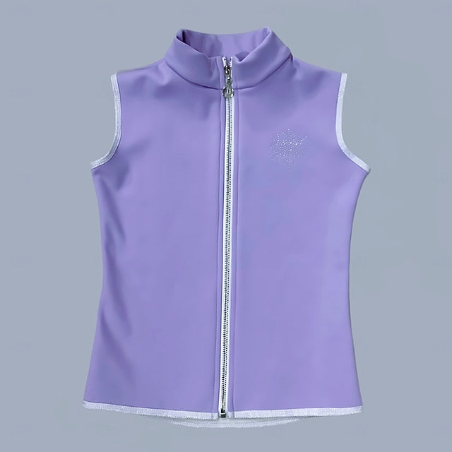 Figure Skating Fleece Jacket Figure Skating Jacket with Pants